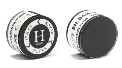 Наклейка для кия <Kamui Clear Black> (H)13 мм