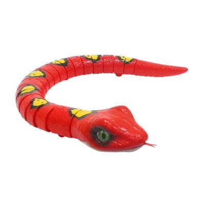Интерактивная игрушка 1Toy Робо-змея RoboAlive красная