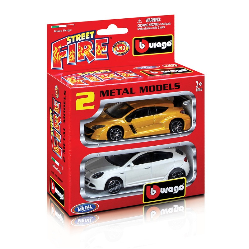 Набор машин модель. Bburago Street Fire 1/43. Bburago Fire машинки 1/43. Bburago 1 43 Street Fire 2 шт. Набор игрушечных машинок.