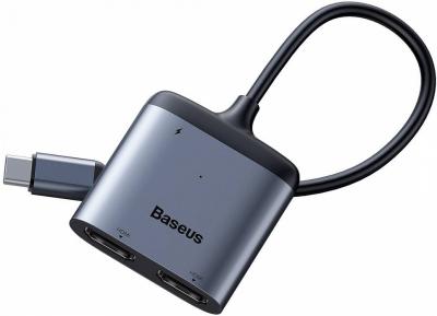 Хаб Type-C на 2HDMI CAHUB-i0G Baseus