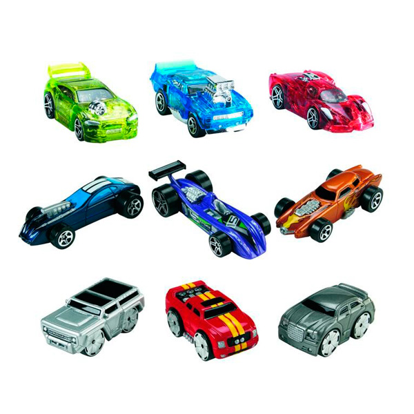 Машинки Mattel Hot Wheels базовая коллекция в дисплее 24 штуки