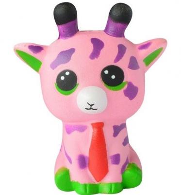 Игрушка-антистресс 1Toy Сквиши Мммняшка Squishy, Жирафик 9,5 см