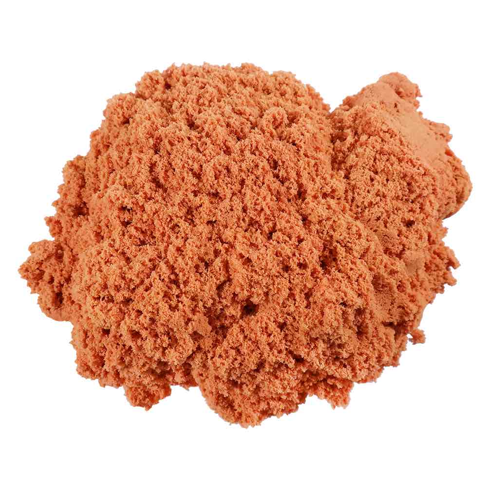 Космический песок Оранжевый, меняющий цвет 0,5 кг