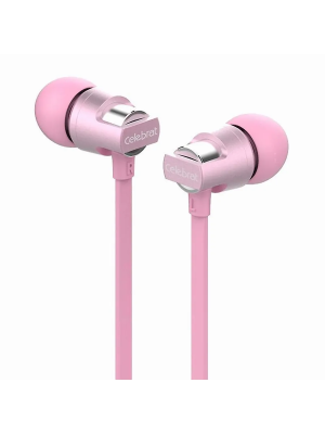 Наушники MP3 Celebrat C8 розовый