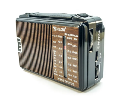 Портативный радиоприемник от сети RX-608 всеволновый Портативный радиоприемник от сети RX-608 всеволновый