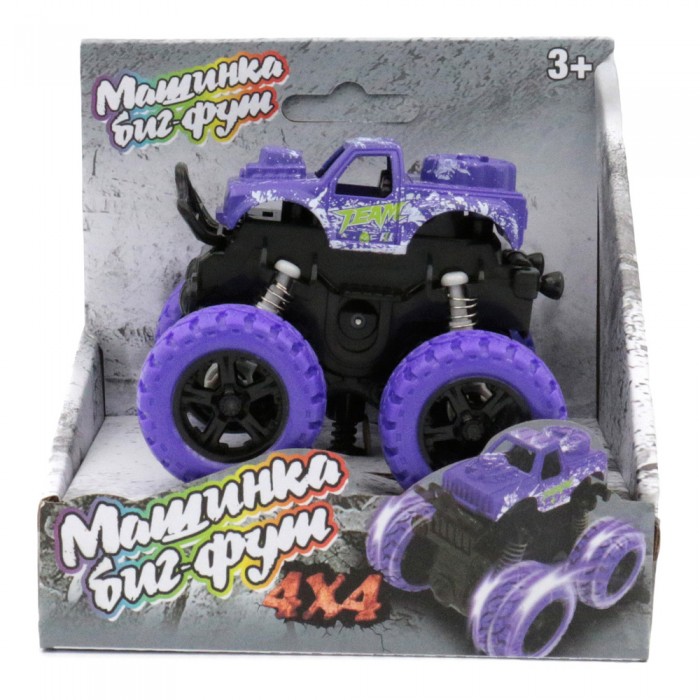 Машинка инерционная Funky Toys 4х4 фиолетовая