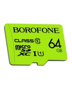 Карта памяти Borofone microSD Class 10 64 GB