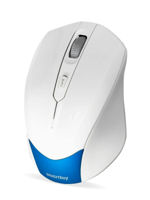 Мышь беспроводная Smartbuy SBM-356AG-BW белый