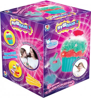 Набор для творчества 1toy Пуш плюш Капкейк С Днём рождения!