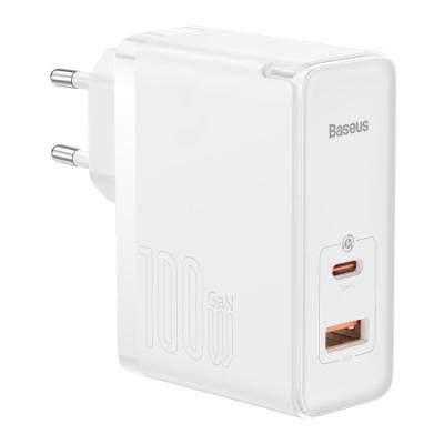 Сетевое зарядное устройство Baseus GaN5 Pro CCGP090202, белый