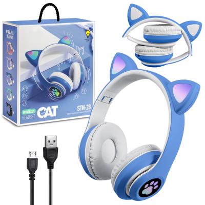 Беспроводные наушники STN-28, синий