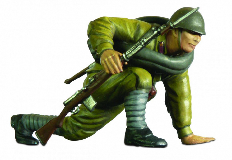 Сборная модель Звезда Пехота Красной Армии