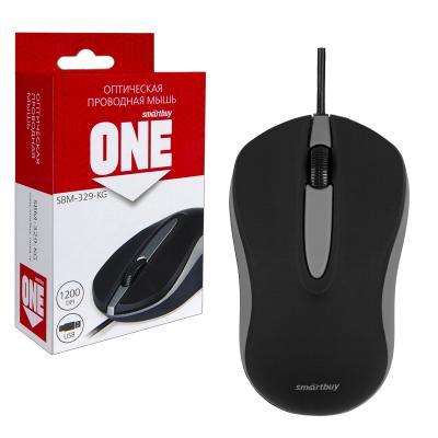 Мышь проводная Smartbuy ONE 329 черно-серая (SBM-329-KG) Мышь проводная Smartbuy ONE 329 черно-серая (SBM-329-KG)
