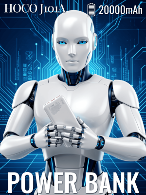 Внешний аккумулятор J101A 20000 сверхбыстрый 22.5W HOCO белый