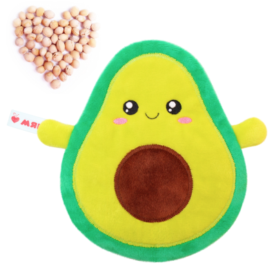 Игрушка 'Доктор Мякиш - Авокадо' с вишневыми косточками, 20*29*5 см*