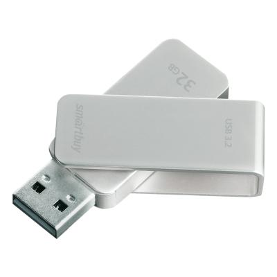 USB-накопитель SmartBuy M1 Metal Grey USB 3.0/3.2 Gen.1 32 Гб SB032GM1G