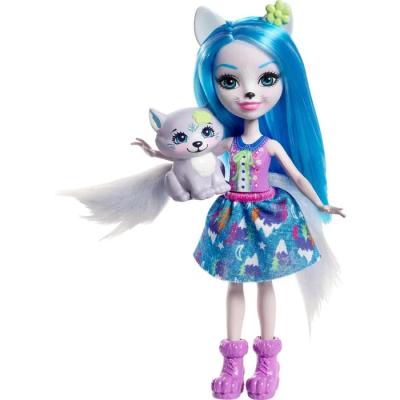 Кукла Mattel Enchantimals Уинсли Вульф и Троппер