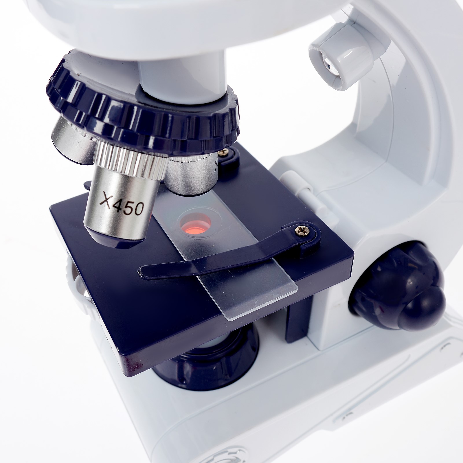 Микроскоп детский Эврики Юный биолог увеличение х80, х200, х450 № SL-02970
