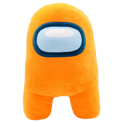 Мягкая игрушка YuMe Among Us супер Мягкая оранжевая, 40 см, 10922
