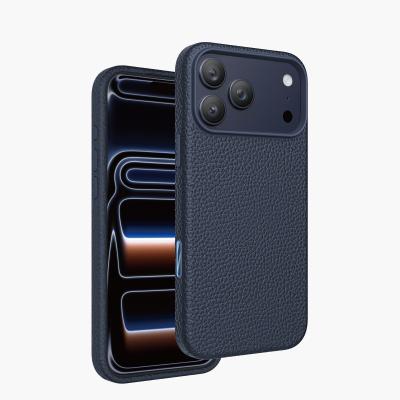 Чехол накладка iPhone 17 Pro Max KEEPHONE LYCUCCI темно-синий*