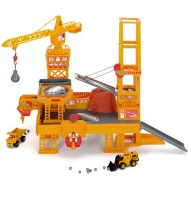 Строительная площадка с краном и машинками Dickie Toys, 608350