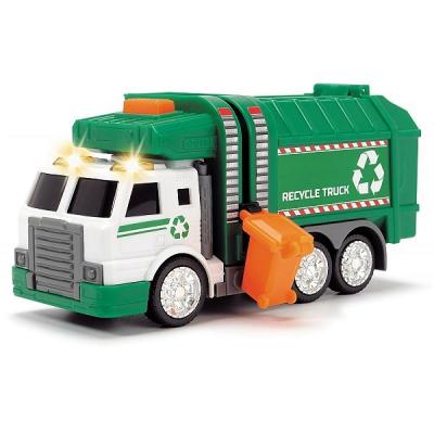Машинка Мусоровоз Dickie Toys Recycling Truck 15 см, свет, звук