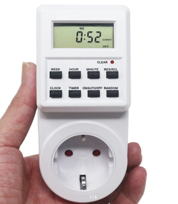 Умная розетка с таймером TE-01DE