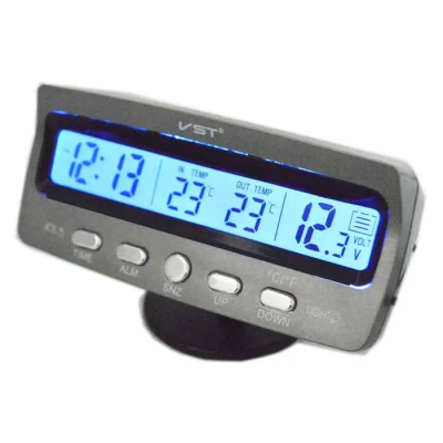 Автомобильные часы VST-7045V с подсветкой купить в Санкт-Петербурге в магазине Фодар. Низкие цены, гарантия качества.