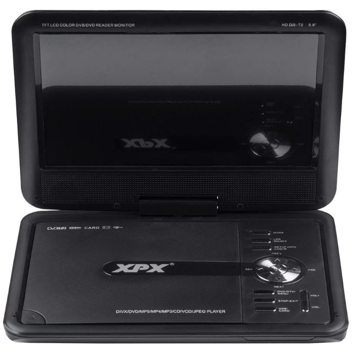 Портативный DVD плеер c TV тюнером XPX EA-1507