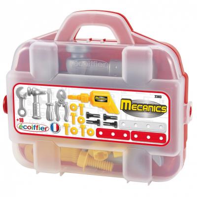 Детский набор инструментов в чемоданчике Ecoiffier Mecanics