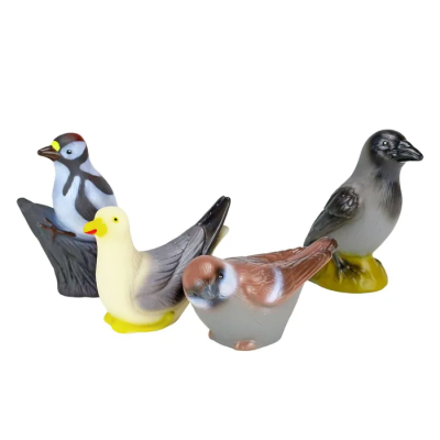 Набор резиновых игрушек Весна Изучаем птиц Коллекция 3, В4297