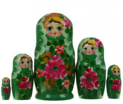 Матрешка 5 в 1 расписная