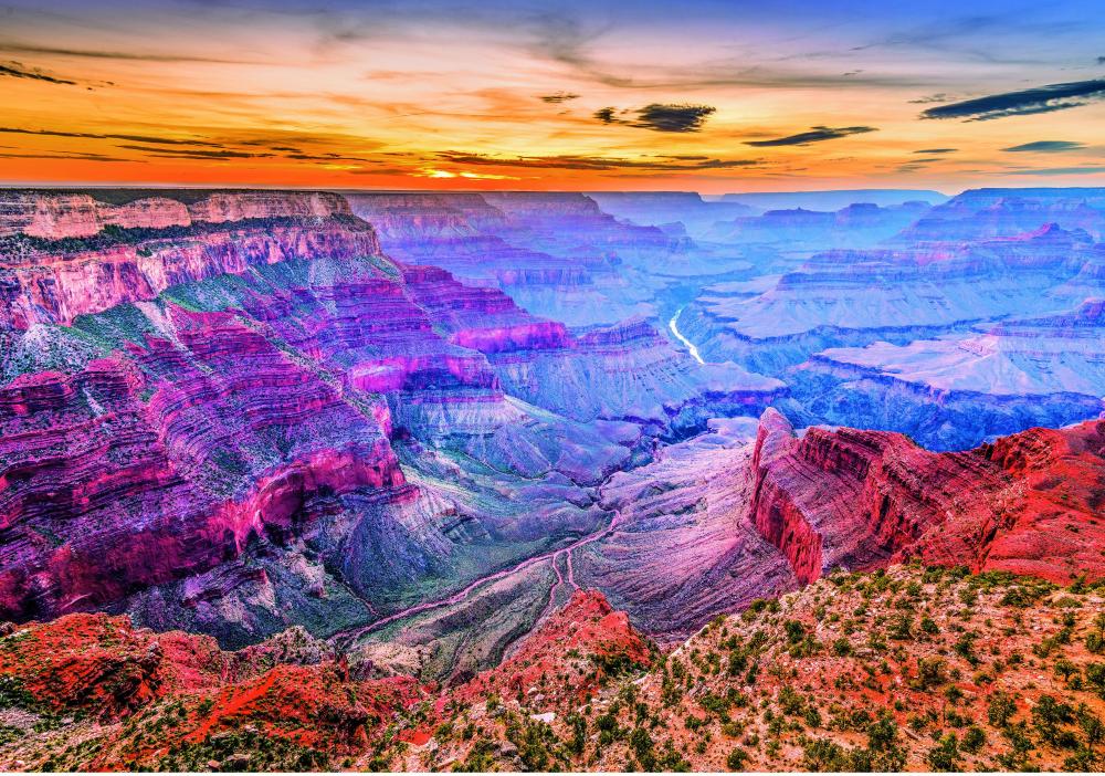 Пазлы Step Puzzle США Аризона Большой каньон 4000 эл.
