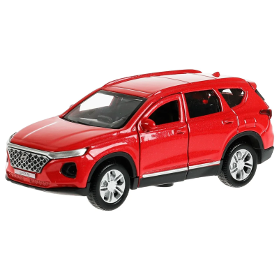 Машина металлическая Технопарк Hyundai Santa Fe 12 см, красный, SANTAFE2-12-RD 338204