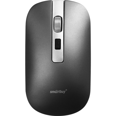 Мышь беспроводная Smartbuy SBM-402CAG-G серый металлик