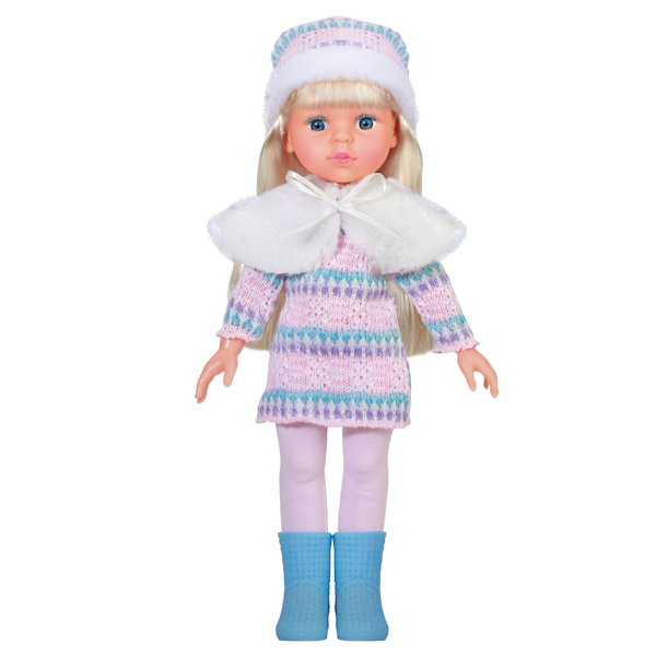 Кукла озвученная ТМ Карапуз в зимней одежде 33 см
