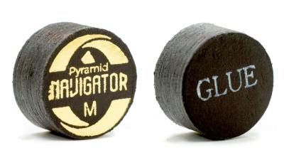 Наклейка для кия "Navigator Pyramid Black" (M) 13мм