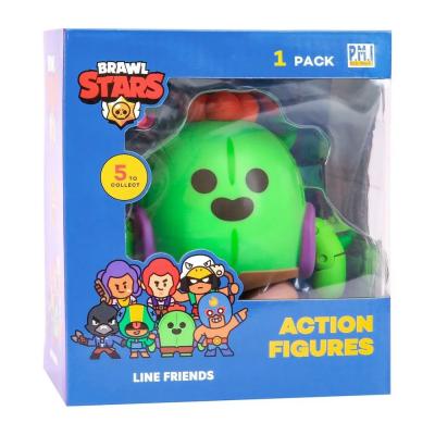 Action-фигурка Brawl Stars, 1 шт. в коробке с окном, Спайк, 1/12 Action-фигурка Brawl Stars, 1 шт. в коробке с окном, Спайк, 1/12