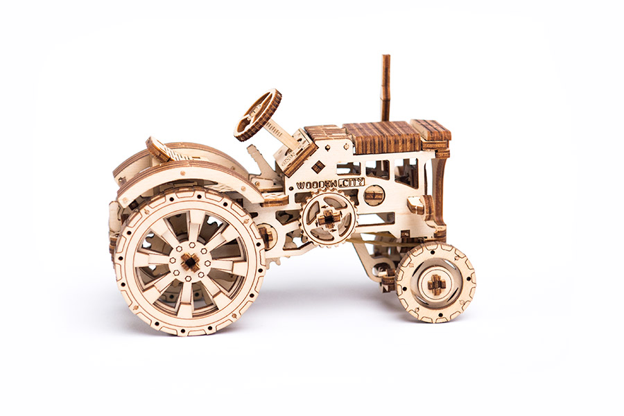 Модель для конструирования WoodenCity Трактор