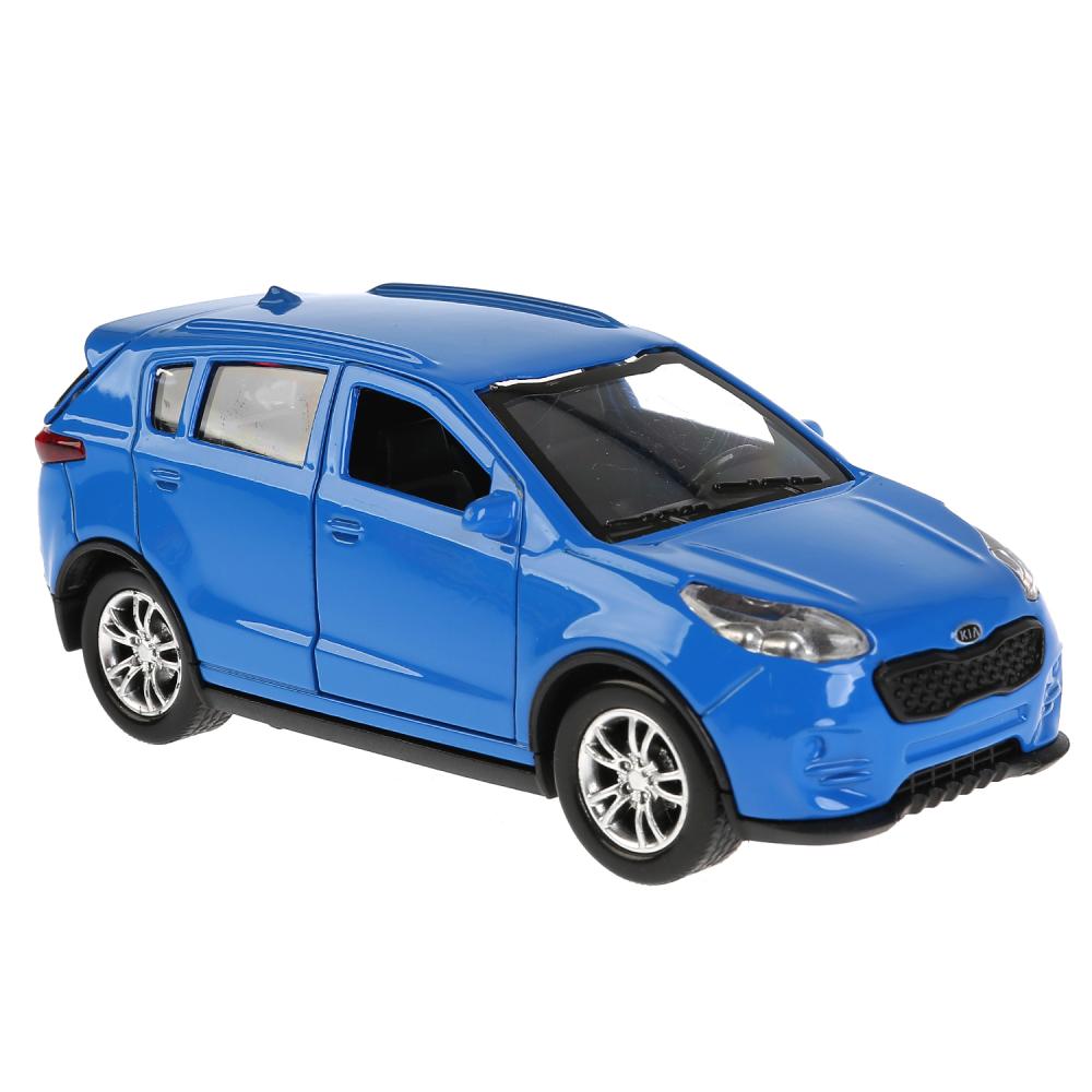 Машина металлическая инерционная Технопарк Kia Sportage 12см, синяя