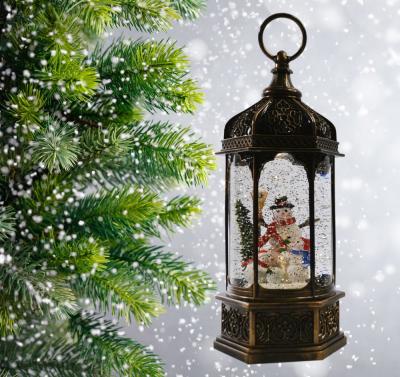 Новогодний фонарь LED AZ2023-1039