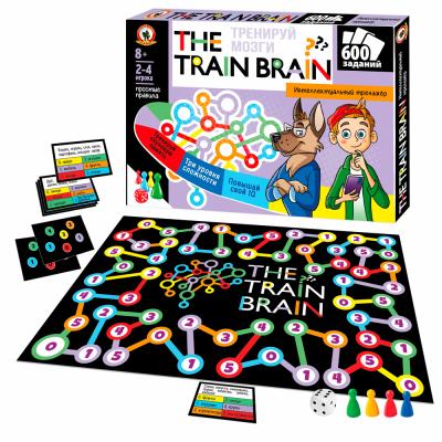 Настольная игра Русский стиль Тренируй мозги. The Train Brain, 03378