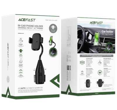 Держатель для телефона Acefast D24 в подстаканник Держатель для телефона Acefast D24 в подстаканник