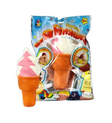 Игрушка-антистресс 1toy из серии Мммняшка squishy сквиши Мороженое