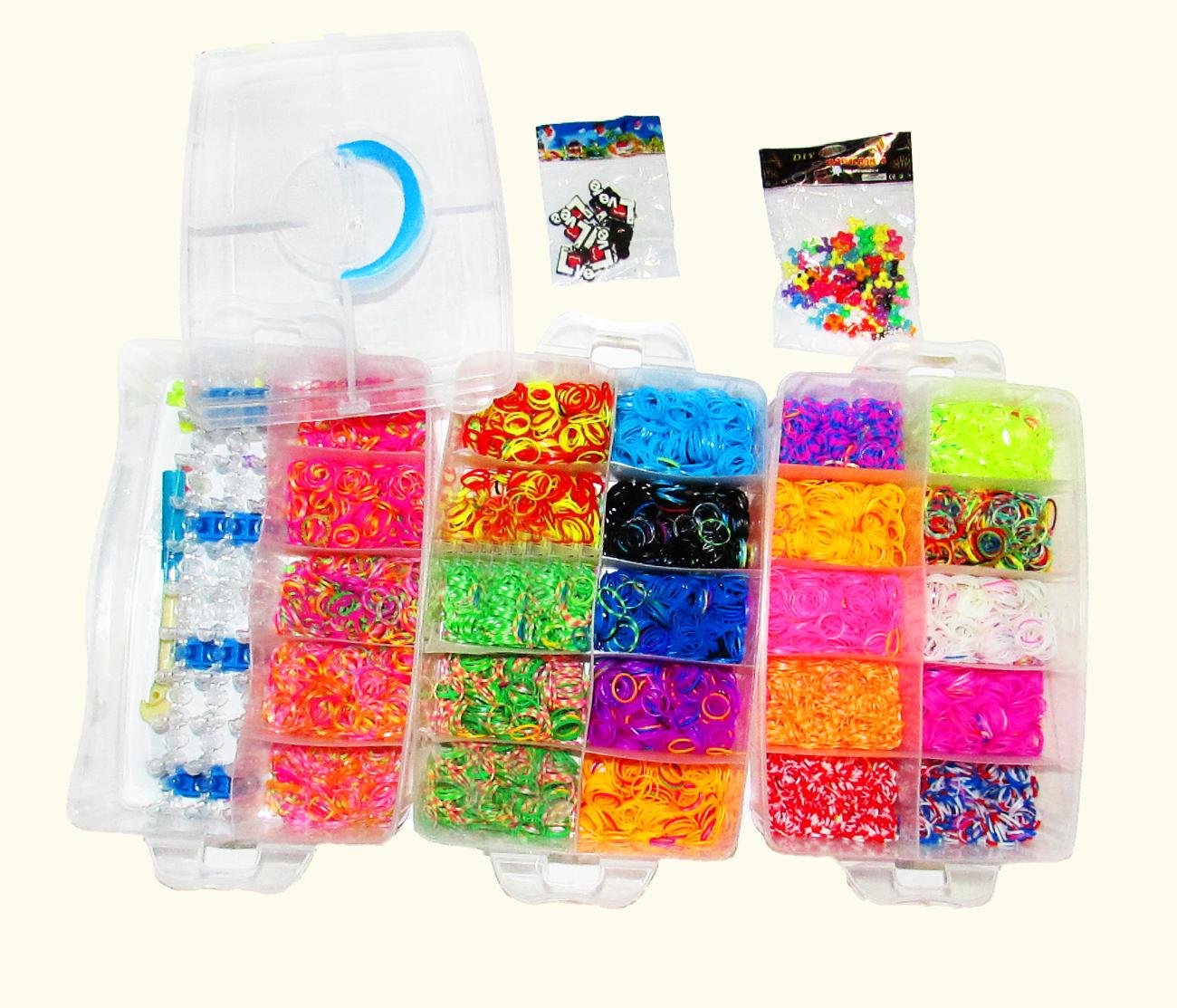 Набор 20000 резинок Rainbow loom bands Набор 20000 резинок Rainbow loom bands
