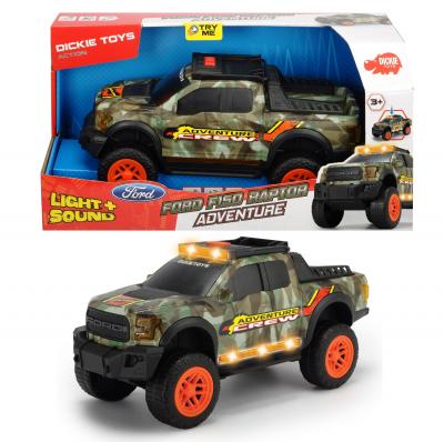 Машинка Dickie Toys Adventure Ford F150 Raptor 33 см