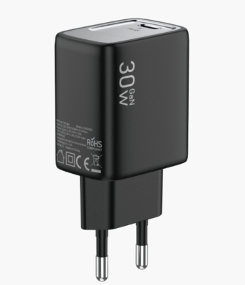 Зарядное устройство Keephone Booster GAN 30W черный Зарядное устройство Keephone Booster GAN 30W черный