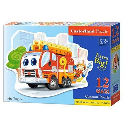 Castorland Пазл 12 MAXI Пожарная машина