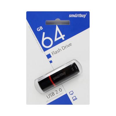 USB-накопитель SmartBuy Crown series USB 2.0 64 ГБ, черный