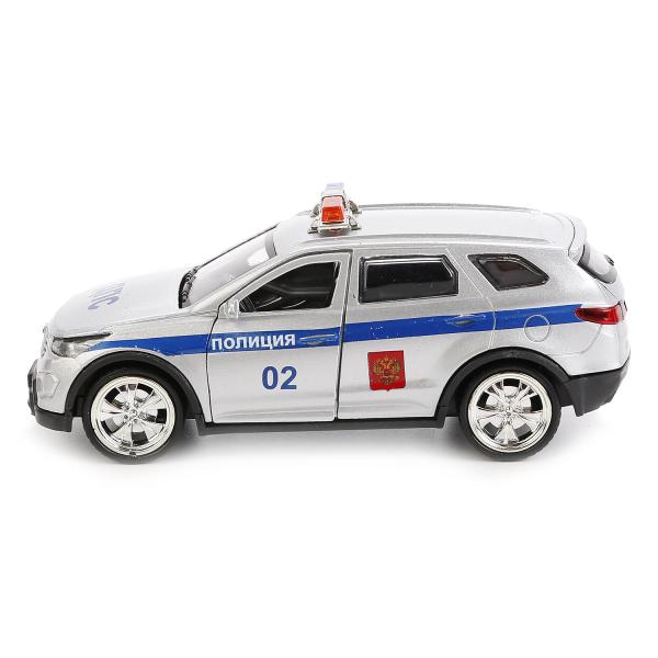 Машина инерционная Технопарк "Hyundai Santafe" Полиция